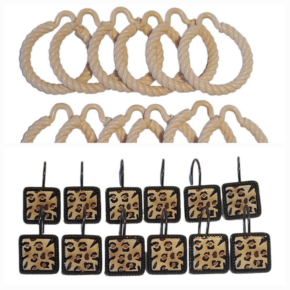 Shower Curtain Hangers Set of 2